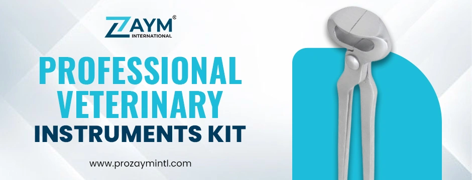 professional veterinary instruments kit