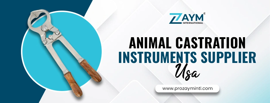 animal castration instruments supplier USA