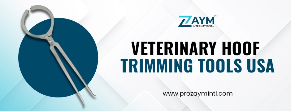 Veterinary hoof trimming tools USA