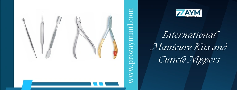 International Manicure Kits and Cuticle Nippers